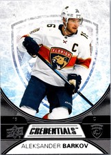 Aleksander Barkov 2021-22 Upper Deck Credentials #43 Florida Panthers