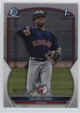 2023 Bowman Chrome Prospects Refractor 487/499 Dayan Frias #BCP-26 14tz