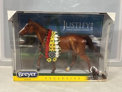 BREYER Justify #9300 Triple Crown Thoroughbred Carrick Mold