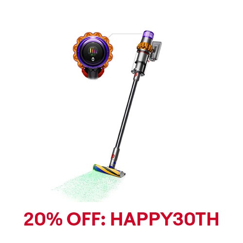 Dyson V15 Detect Total Clean Extra | Yellow/Nickel | Refurbished