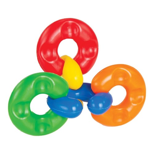 Joyn Toys Chunky Soft C Rings Manipulative Set - 60 Pieces - Picture 2 of 4