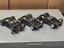 TYCO 440 NARROW CHASSIS (3) FOR HO SLOT CAR