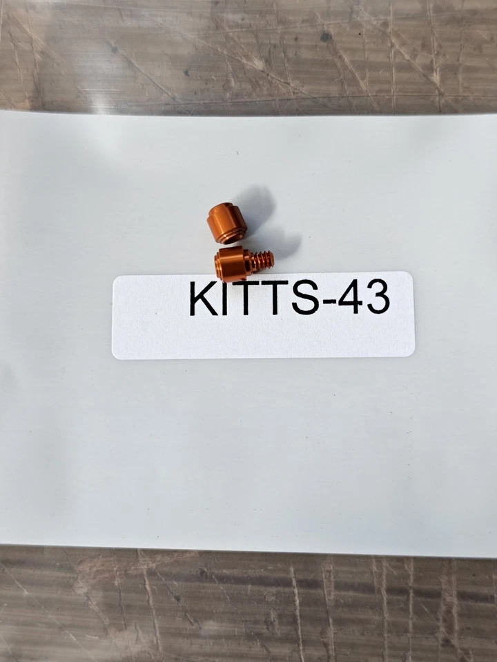 DLC Thumbstud Adira naranja y negro hecho en banco nuevo de fábrica se adapta a más modelos Foto 2 de 3