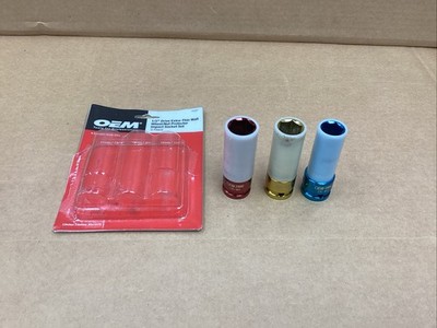 OEM Tools 25583 3-piece Extra Thin Wall Impact Socket Set NEW OTHER