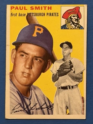1954 Topps #11 Paul Smith Pittsburgh Pirates