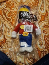 MultiPet Mr. Bill Plush Dog Toy 11" length (Multipet International)