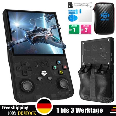 R36 Max Retro Handheld Spielekonsole 64GB | 22000+ Spiele | 4 Zoll IPS 4000mAh