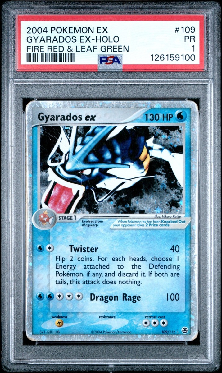 Gyarados ex 109/112 FireRed & LeafGreen Holo for sale online | eBay