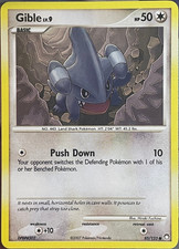 Gible LV. 9 - 85/123 - Mysterious Treasures Pokemon 2007 on eBay