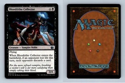 Bloodtithe Collector #90/277 MTG Innistrad Midnight Hunt Uncommon 2021 TCG Card