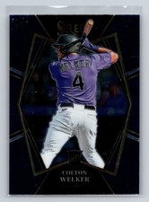 2022 Panini Select - Colton Welker #117 Rookie - Blue Retail Base