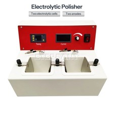 Dental Lab Electrolytic Polishing Machine Unit With Two Electrolytic Cells