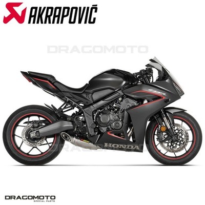 Full exhaust HONDA CBR 650 R ABS E-Clutch 2024-2025 AKRAPOVIC RC S