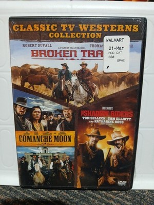 NEW SEALED DVD Broken Trail / Comanche Moon / The Shadow Riders WESTERNS 3 Films