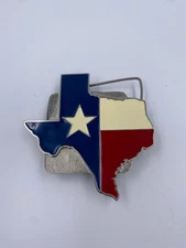2007 Bergamot Metal TEXAS State Hitch Insert Made In USA
