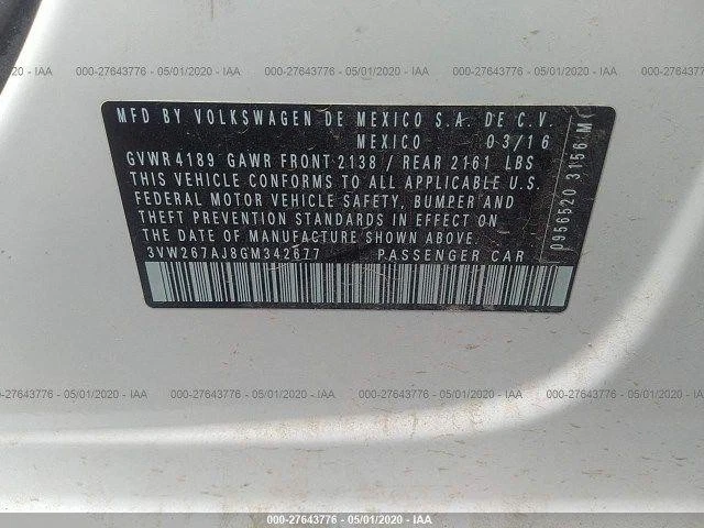 Used Glove Box fits: 2016 Volkswagen Jetta Grade A Foto 4 de 4