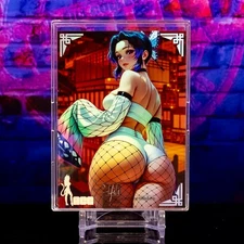 Shinobu Kocho Waifu Trading Card ACG-AVL Goddess Holo Foil No. 011 Anime Art