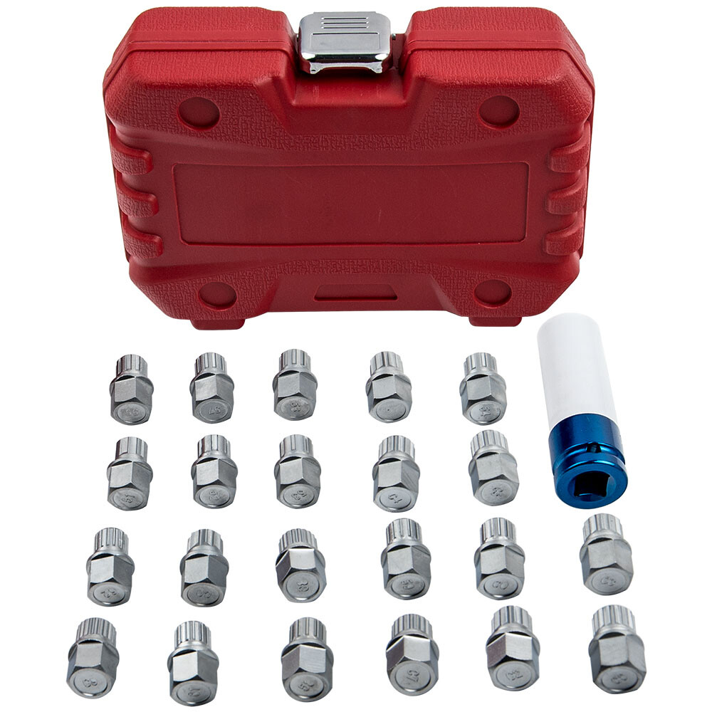 Coffret extracteur antivol de roue universel berline Skoda