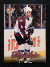 2007-08 Fleer Ultra #222 Jeff Finger RC Avalanche