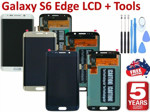 For Samsung Galaxy S6 Edge G925F LCD Digitizer Touch Screen Replacement Assembly - Picture 1 of 1