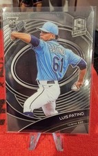 LUIS PATINO~ 2021 PANINI SPECTRA BASEBALL RC ROOKIE SILVER BASE PRIZM CARD #116
