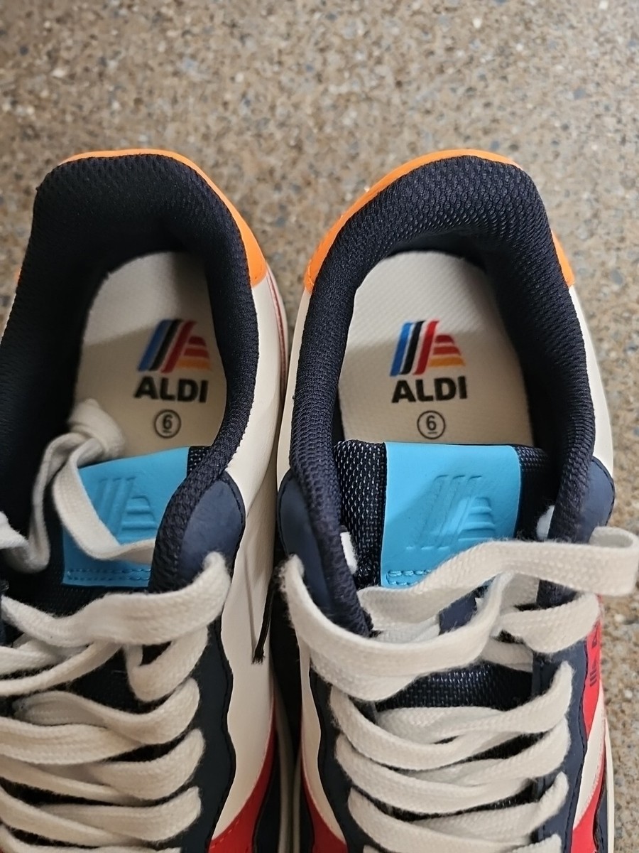 ALDIMania Trainers Size UK Limited Edition New with Tags Aldi