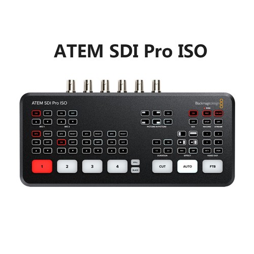Blackmagic Design ATEM SDI Pro ISO Live Streaming Switchers Multi-view Recording - Picture 2 of 3