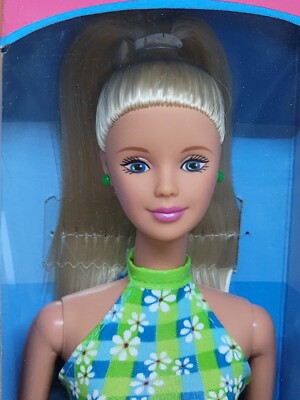 1998 Mattel Pretty In Plaid Barbie Choose Blonde Brunette Redhead