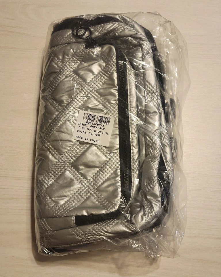 KMV Silver Casual Backpack - Image 4 of 4