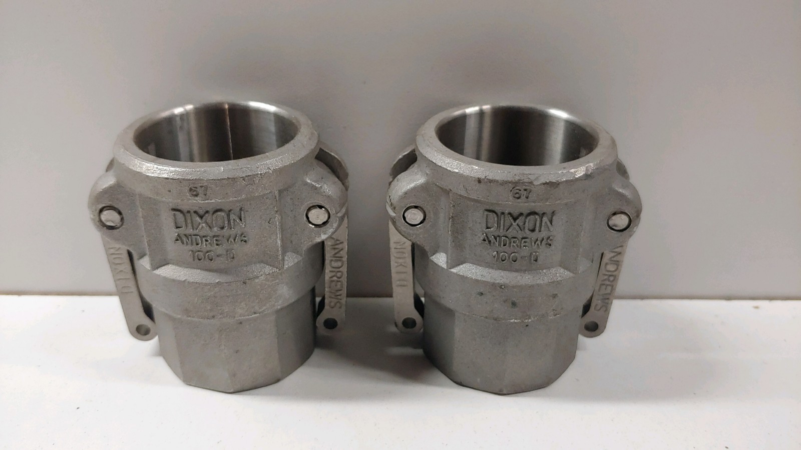 LOT OF (2) NEW OLD STOCK! DIXON ANDREWS 1" FEMALE CAM LOCK COUPLINGS