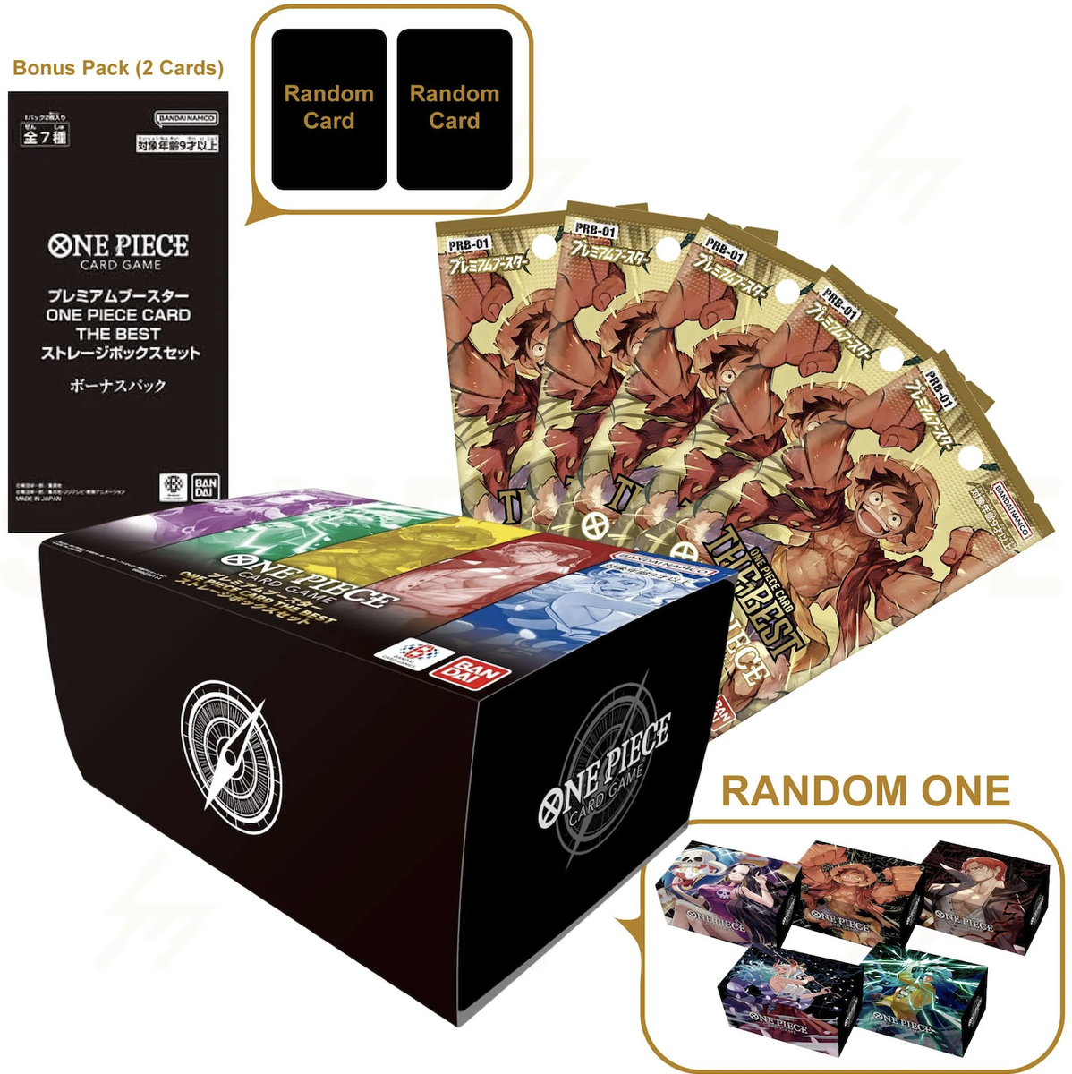 ONE PIECE Card Game Premium Booster ONE PIECE CARD THE BEST