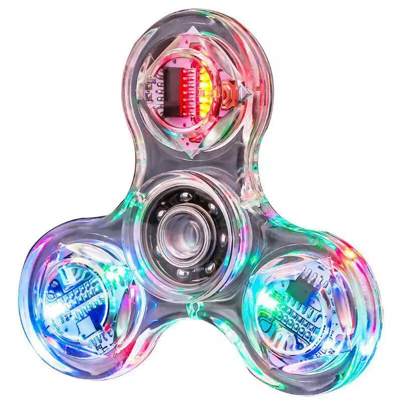 Hand spinner luminueux : meilleurs spinners LED, fluorescents