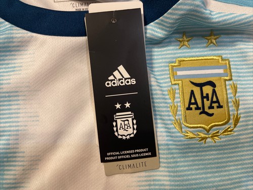 NWT ADIDAS Argentina National Team 2019/2020 Home Jersey Women’s XS - 第 6/15 張圖片