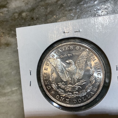 1886 Silver Morgan Dollar BU - Picture 2 of 2
