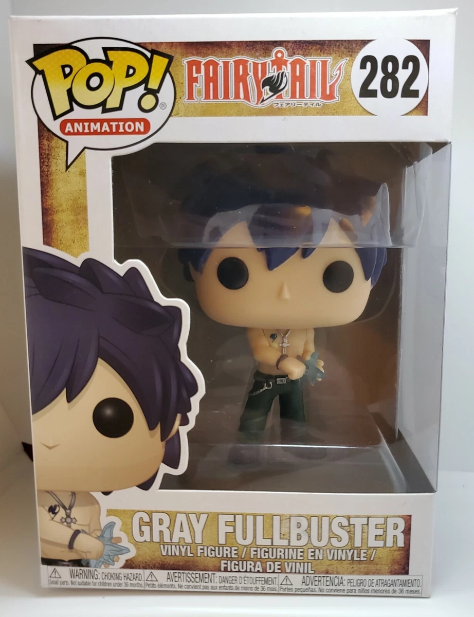 Funko POP Animation Fairy Tail Gray Fullbuster 282 Vaulted Rare W