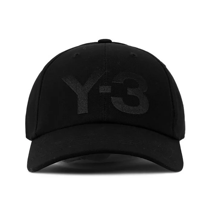 Y-3 Classic Logo Cap - Black / Y3 Unisex Baseball Sportswear Hat / GK0626