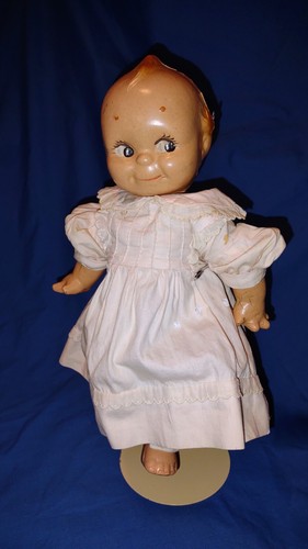 Muñeca vintage camafeo Kewpie 15 pulgadas 1967 vestido y ropa interior comp - Imagen 12 de 13