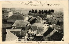 Old postcard lever - view taken from the bell tower (183270)