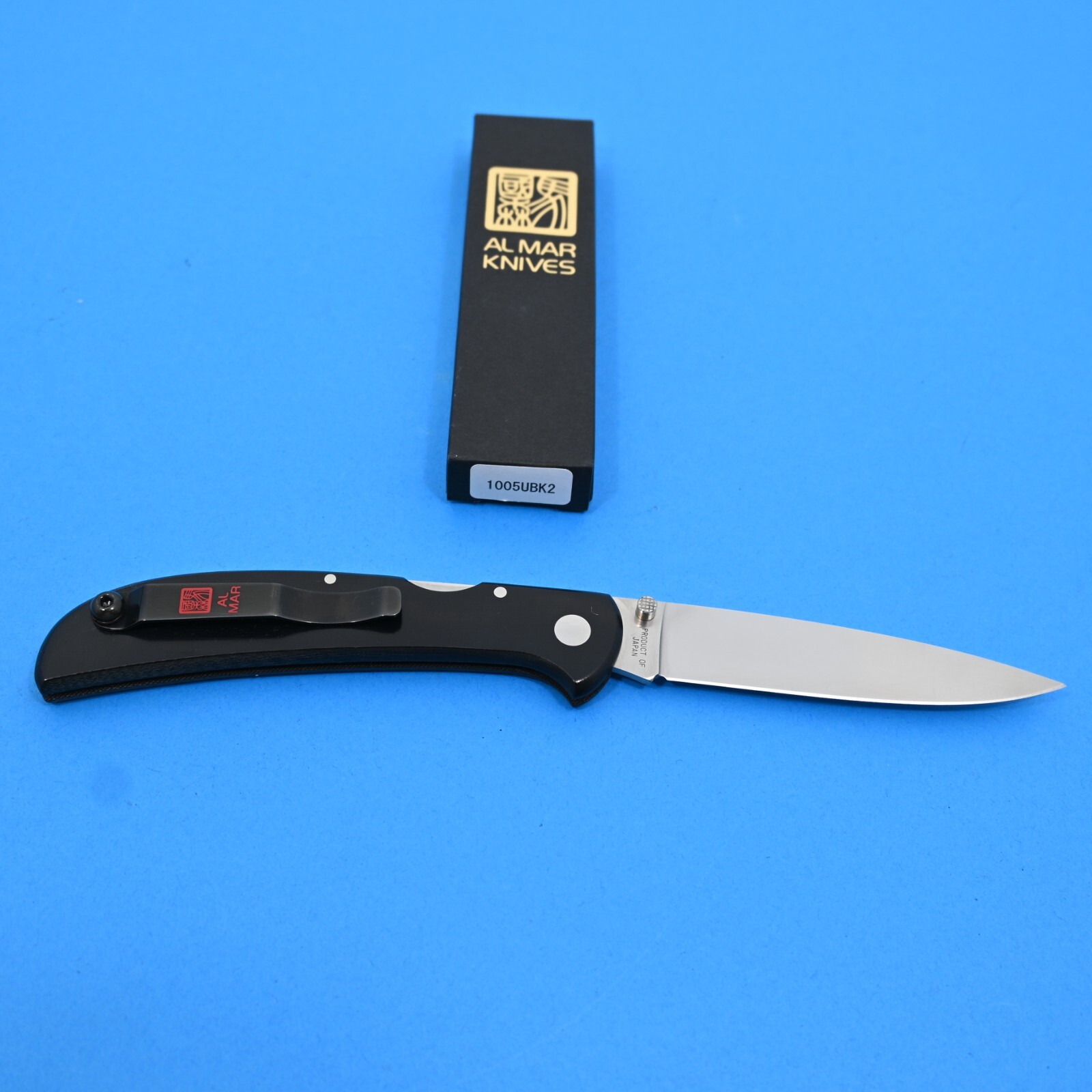 AL MAR, TUALATIN, OR. 1005UBK2 EAGLE ULTRALIGHT LOCKBACK KNIFE, c