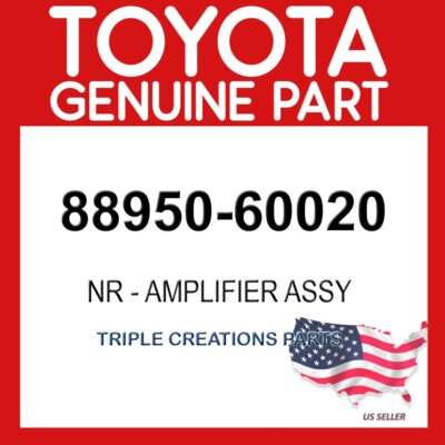 Toyota Genuine 8895060020 Amplifier Assy Air Conditioner 88950-60020 ...