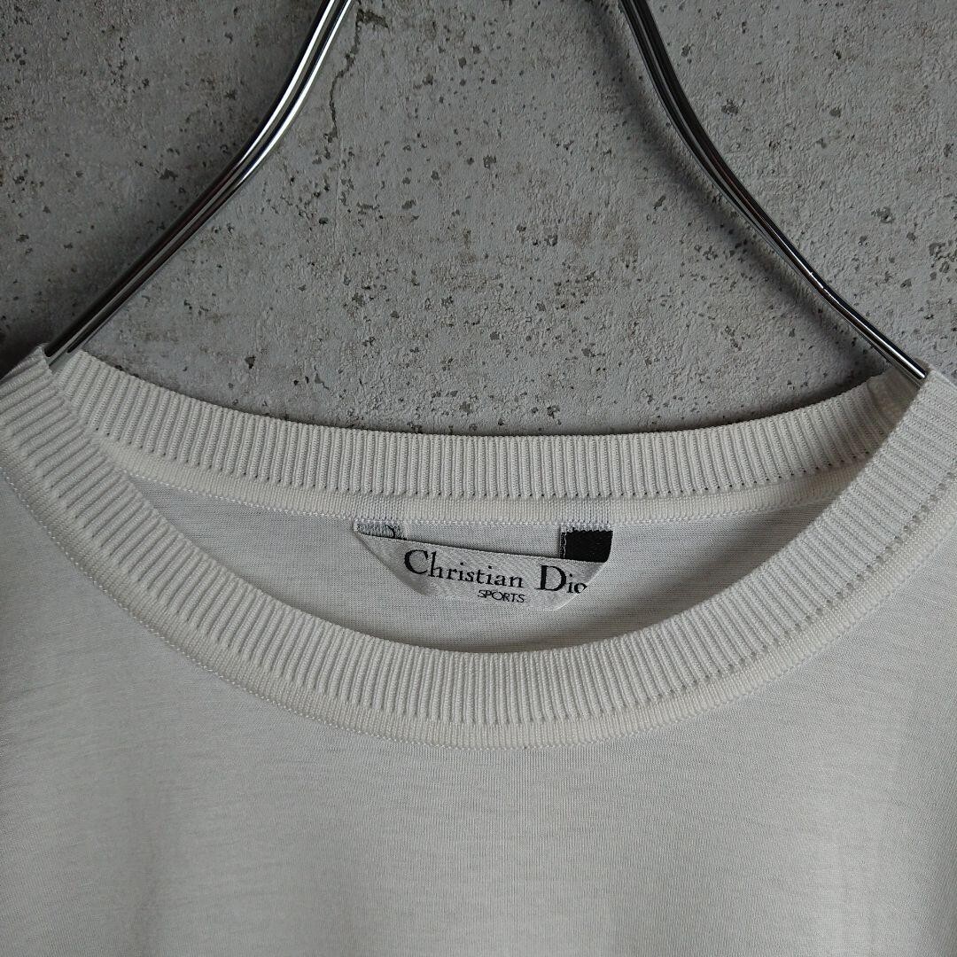 Christian Dior SPORTS スウェット Lサイズ ホワイト Treasures of NYC - Christian Dior Sports White Logo