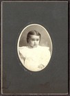 Frances Dorothy Hamilton Cabinet Photo of Child - Fair Haven, Vermont