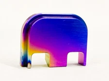  Back plate For Glock-Blue/Purple ano-Titanium Ano(CHOOSE MODEL)