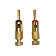 Audio 2000's Banana Plug Gold Brass Plated ACC3119 lot 