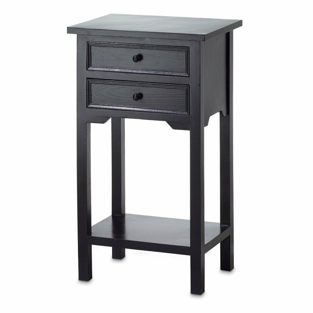 Polywood Twstbl Two Shelf Side Table Black For Sale Online Ebay