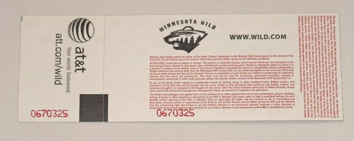 Lil Wayne Concert Rap Music Ticket Stub Saint Paul MN Xcel Energy
