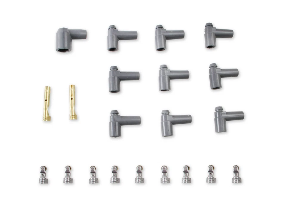 MSD Super Conductor Spark Plug Wire Set, Multi-Angle Plug, Hei Cap - Red — 第 4/4 张图片