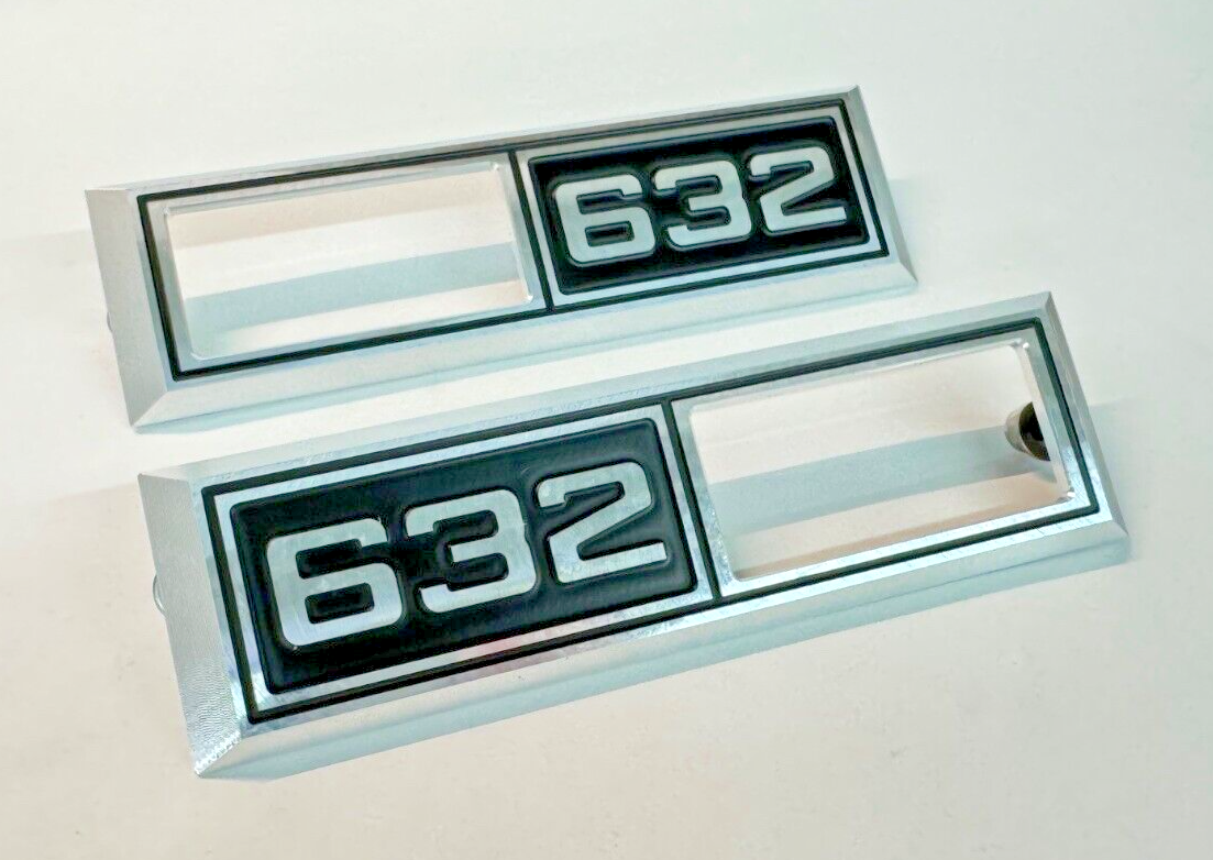 1968 Chevelle Impala Nova '632' Emblem Marker Light Bezel Front