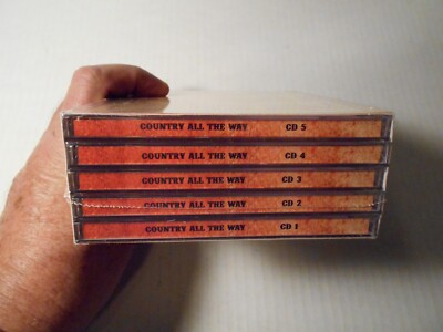 Country Music All The Way 5 CDS NEW Sealed Loretta Lynn W Nelson J