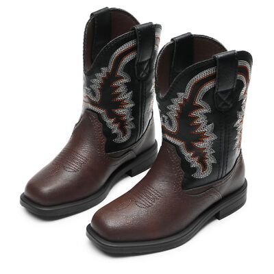 Boys Girls Cowgirl Boots Cowboy Boots Western Boots Riding Boots Mid Calf Boots